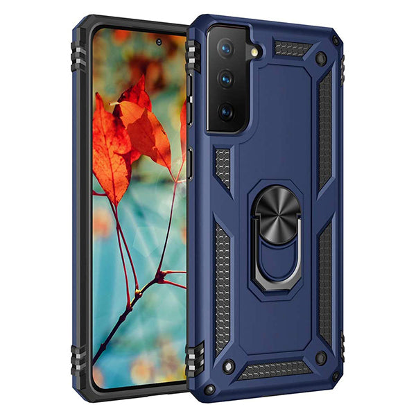 Coque hybride avec anneau pour Samsung Galaxy S21 FE Coque hybride avec anneau pour Samsung Galaxy S21 FE